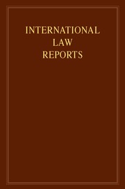 International Law Reports